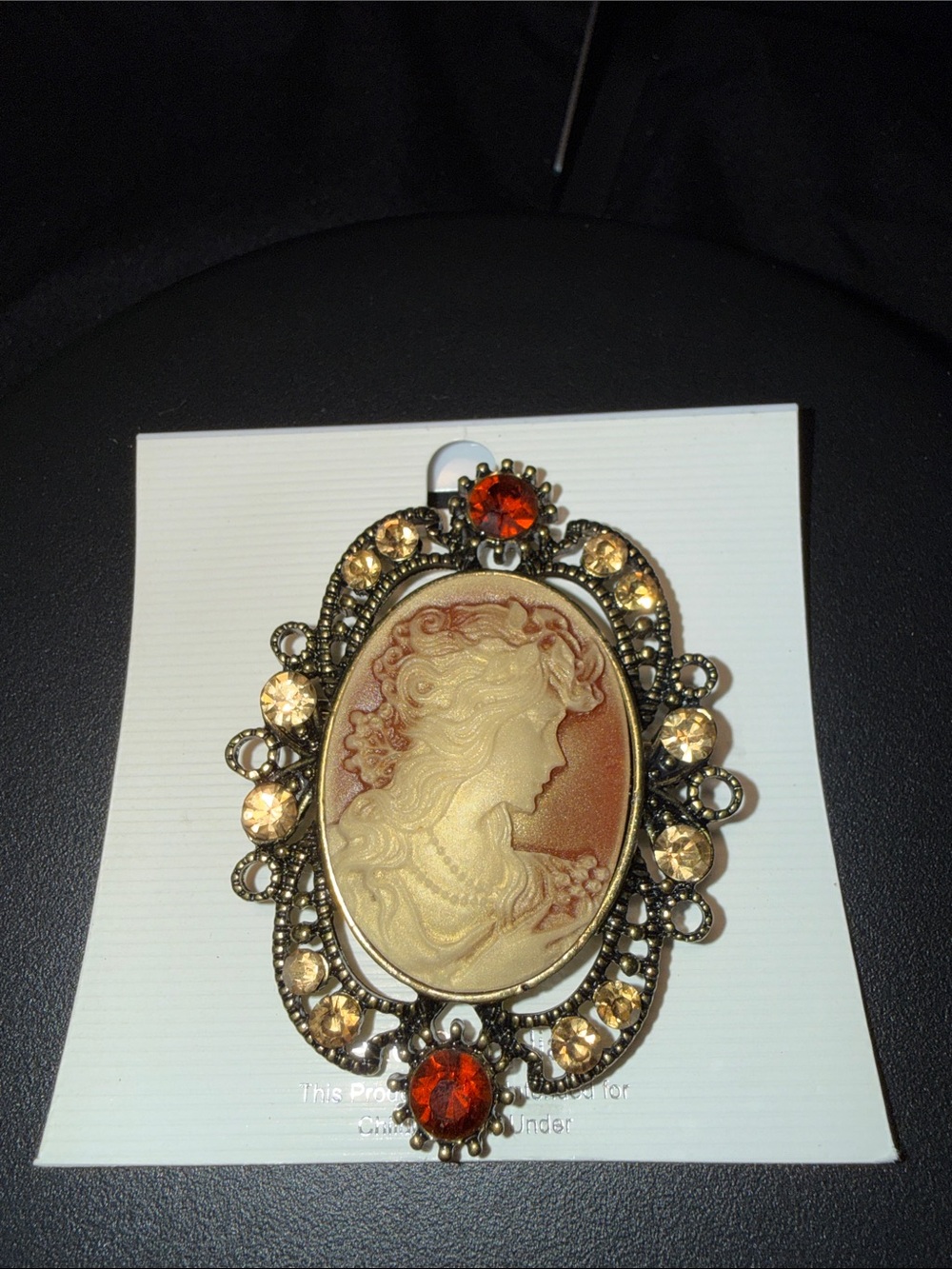 brown cameo